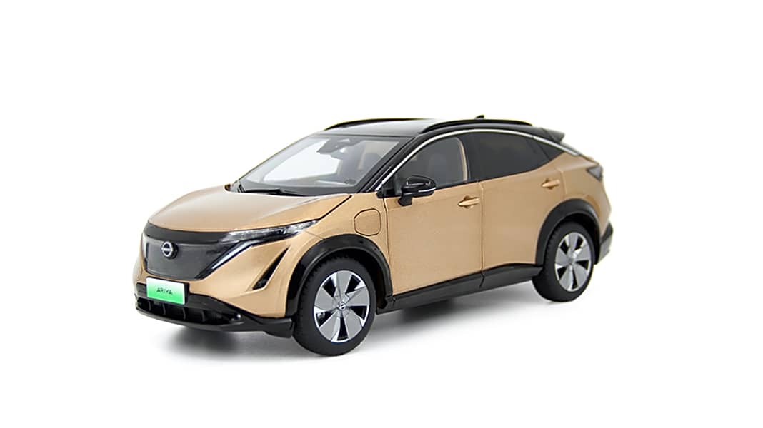 Paudi Models baut den Elektro-Nissan Ariya als Die-Cast-Modell in 1:18 nach