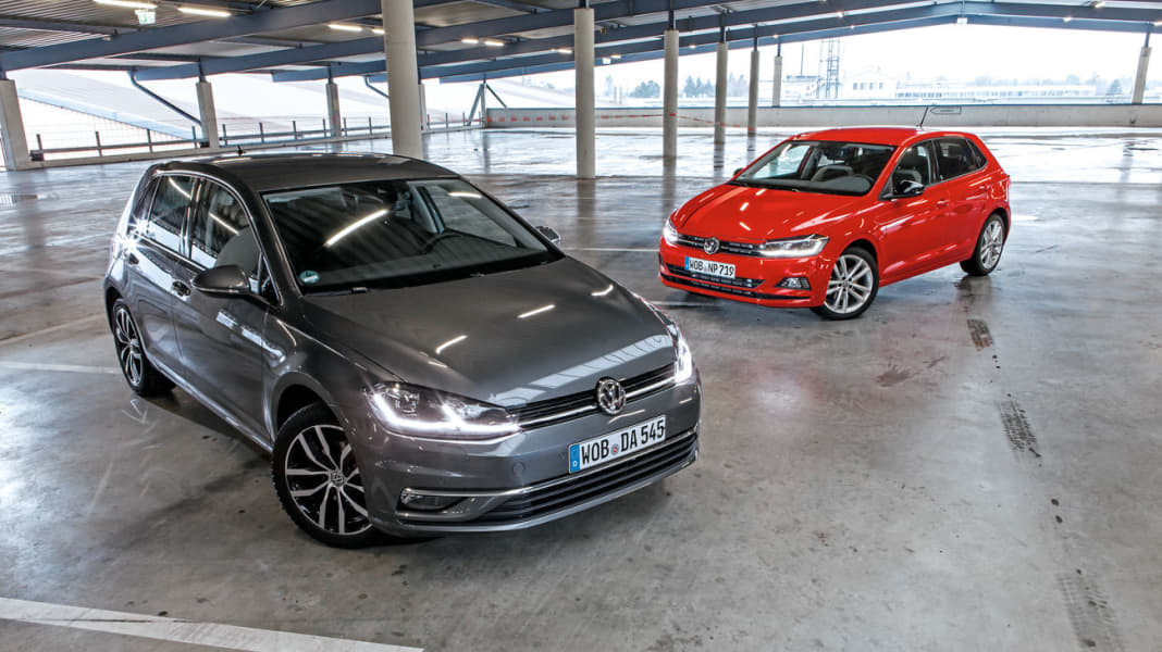Vergleichstest: VW Polo vs. VW Golf 1.0 TSI - Zweier-Beziehung