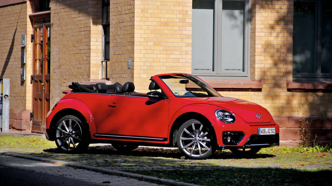 Kurztest: VW Beetle Cabriolet 2.0 TDI DSG R-Line - Sport-Platz