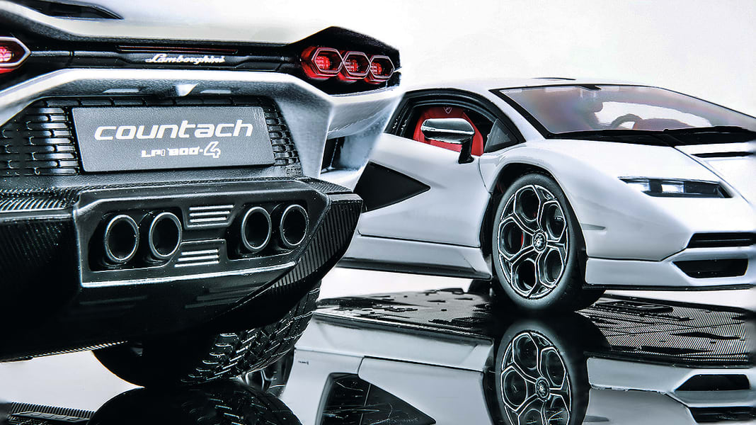 ’22 Lamborghini Countach in 1:24 &1:18 - Doppel-Wumms