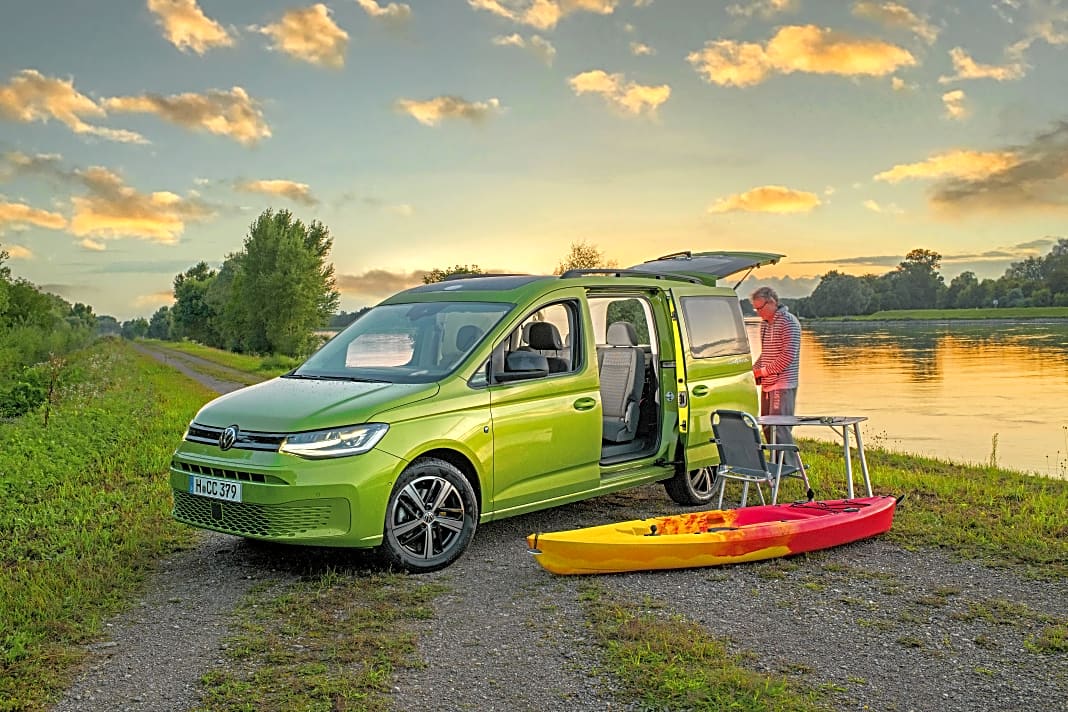 Test VW Caddy California 2.0 TDI 4Motion Volle Reisefreiheit Gute Fahrt