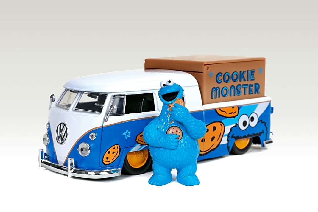 Vorsicht, Krümel: Das „Cookie Monster“ aus der Sesamstraße hat gut lachen
