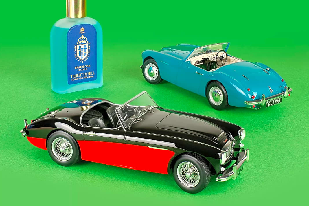 Norev 1:18 Austin Healey 3000 Mk 2 – 1961 Rouge/noir – Édition Limitée à 200 Exemplaires