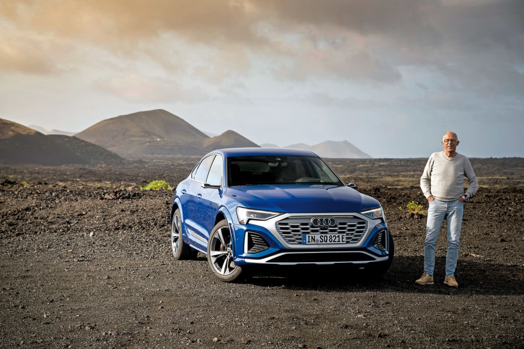 Audi Q8 ETron Lade Performance und Reichweite verbessert Gute Fahrt