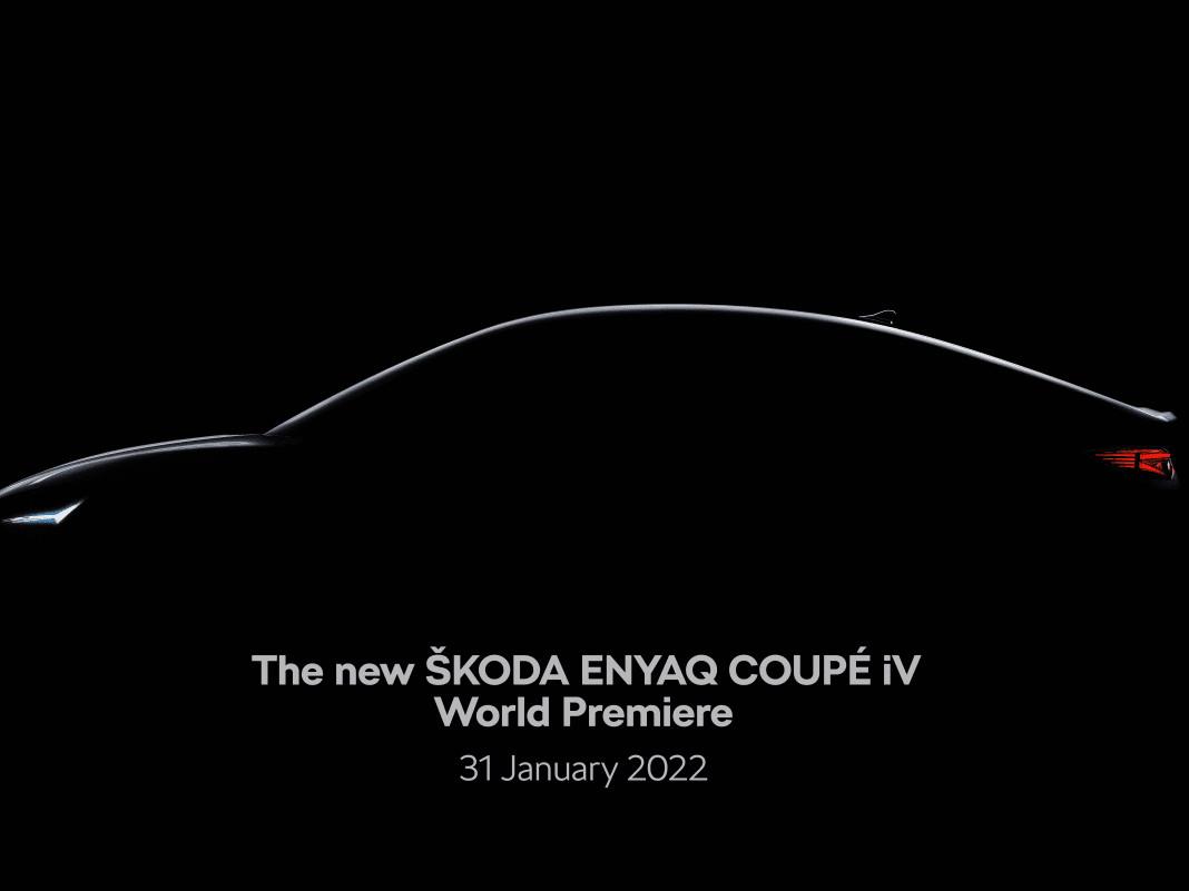 Weltpremiere des neuen Skoda Enyaq Coupé iV