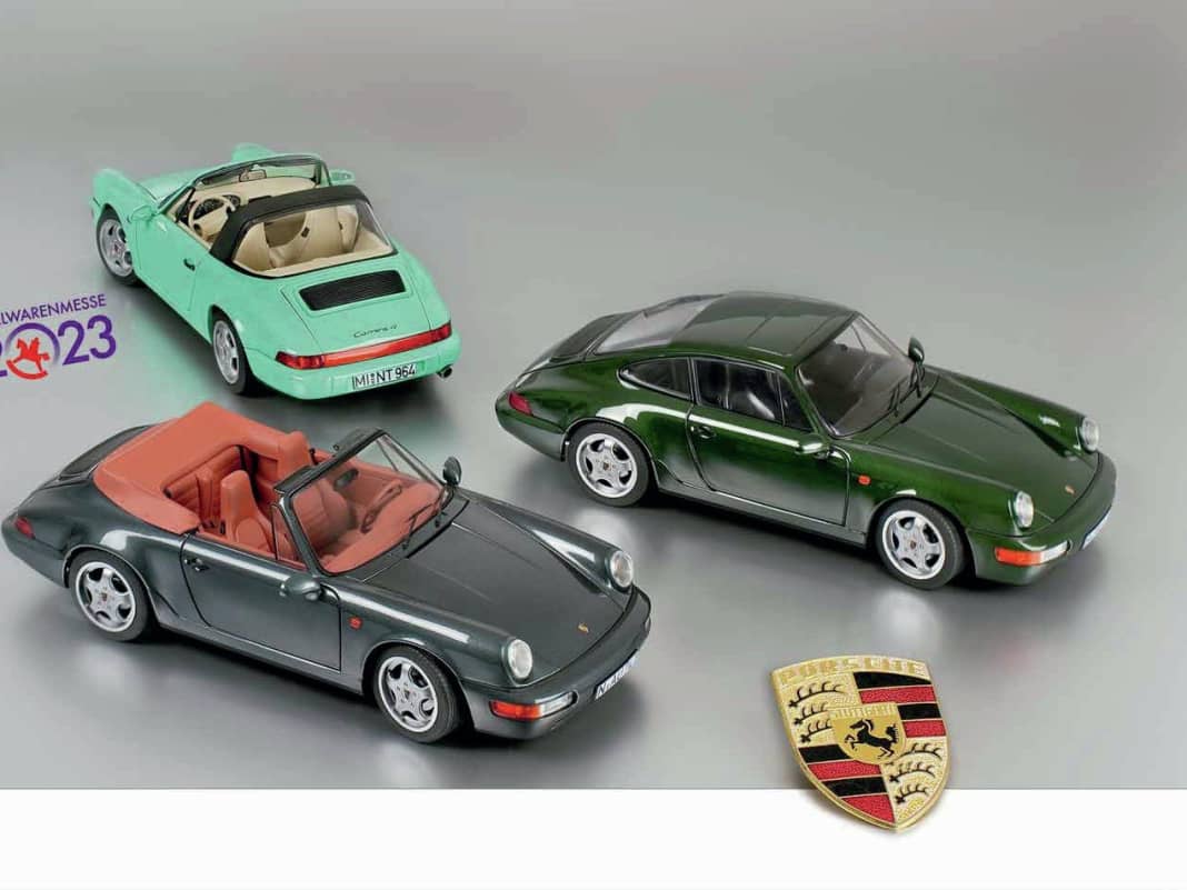 Porsche 911 (964) von Norev in 1:18  - Rettungswagen