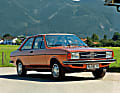 Mit Einführung des 110 PS starken Audi 80 GTE begründen die Ingolstädter 1975 ihre sportlichen Wurzeln. Im Bild zu sehen ist ein GTE vom Facelift-Modell ab 1976