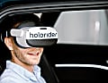 Virtual-Reality-Brille auf dem Kopf und Controller in der Hand – mehr braucht es nicht. Das Holoride-System soll es zukünfitg nicht nur bei Audi optional geben | Fotos Audi, Holoride