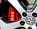 Tragen die roten Bremssättel das GTI-Emblem handelt es sich immer um den Performance