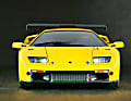 Dem Autoart-Prototypen des Lamborghini Diablo GTR merken Experten die Vorbildrecherche an einem Original sofort an