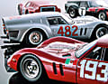 Neben der roten Präsentationsversion ohne Nummer baut TM43 noch fünf Rennversionen des Ferrari 250 GT SWB Breadvan in 1:43 aus Resine