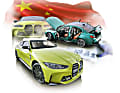 Sowohl der grüne BMW M3 als auch der gelbe M4 von Minichamps für China gehen mit voller Wucht in die Details dieser beiden weißblauen Auto-Ikonen