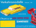 Siku-Kataloge aus der Die-Cast-Ära