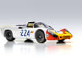 Spark baut den Targa- Florio-Sieger 1968, den Porsche 907 von Elford und Maglioli, als feines geschlossenes Resine-Modell in 1:18