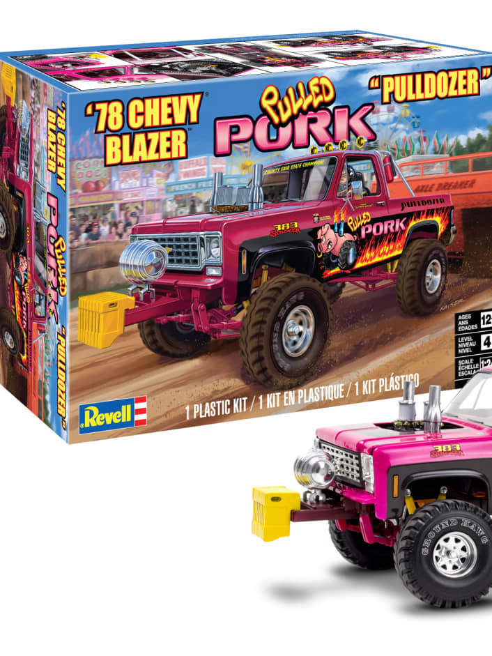 Revells Chevy-Blazer-Kit in 1:24 ist anders