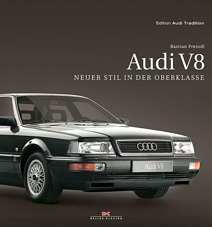    	Eigentlich war die Sache längst überfällig: Als Audi im Herbst 1988 den V8 auf den Markt brachte, kehrten die Vier Ringe ins automobile Oberhaus zurück
