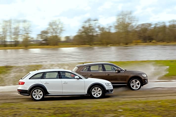   Vergleichstest: Audi A4 Allroad vs. Audi Q5 2.0 TDI 177 PS