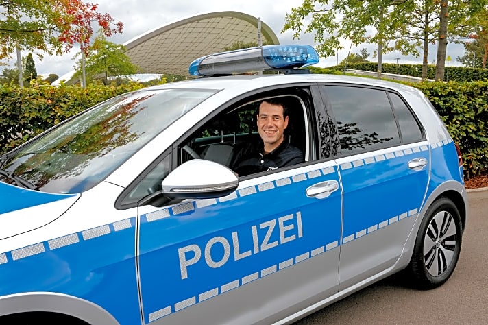   Polizei-E-Golf