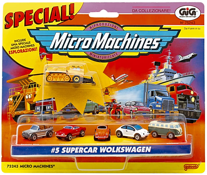   VW-Vitrine: Micro Machines