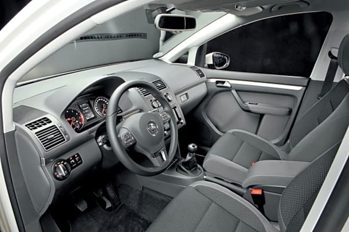   Vergleichstest: VW Caddy vs. Touran 1.2 TSI 105 PS
