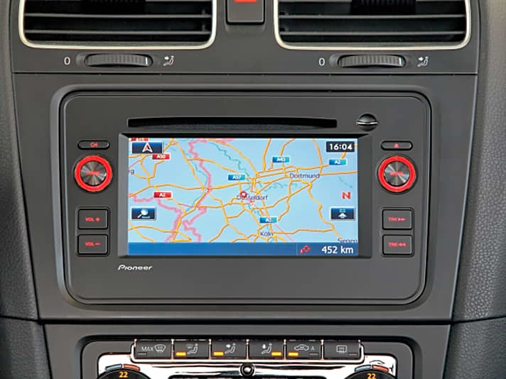 Pioneer NaviRadio im Golf 5/Golf 6 Gute Fahrt