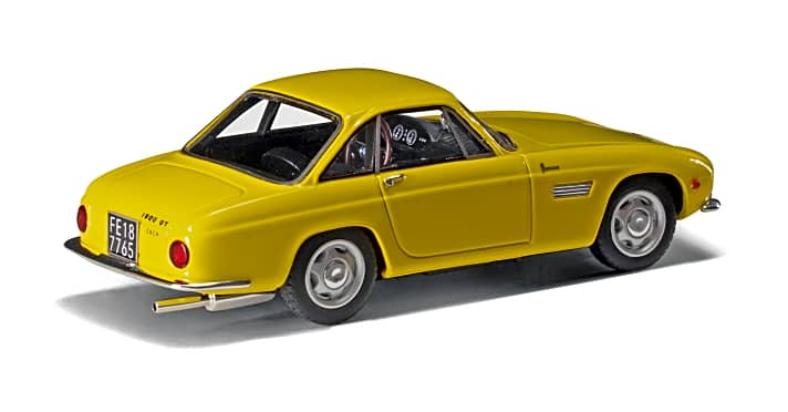 Esval Models zeichnet die von Fissore entworfene Karosserie des Osca 1600 GT aus Resine nach und geizt auch im Interieur des 1:43-Sportwagens nicht mit gelungenen Details ]
