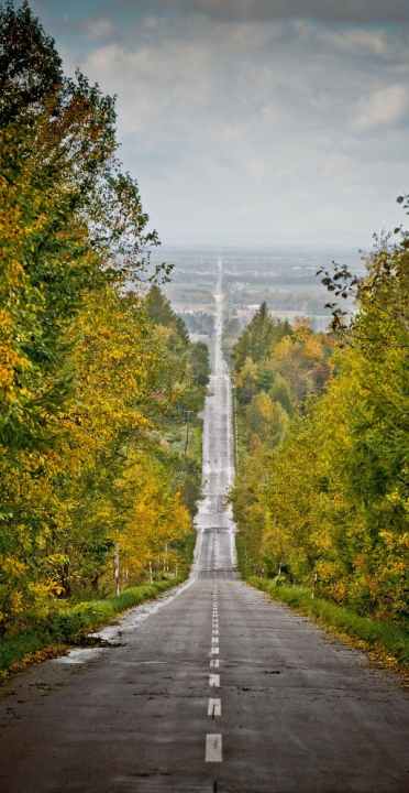 Road to Heaven – so wird diese spektakuläre Gerade auf der Nordinsel Hokkaidō genannt