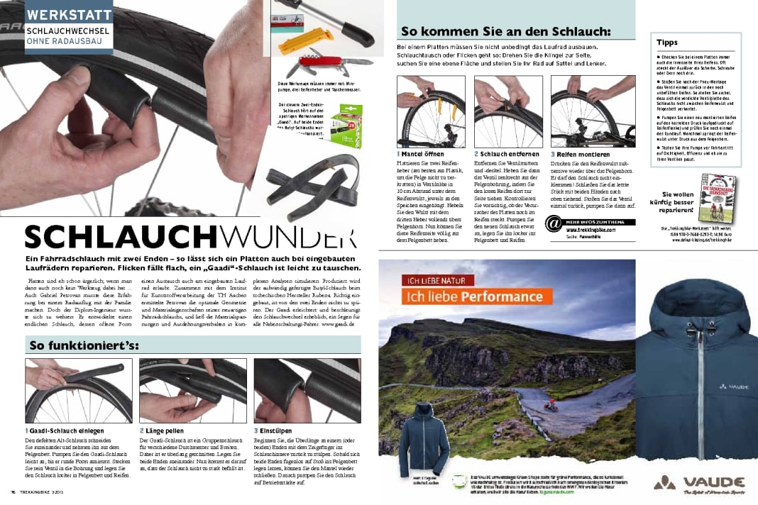 Fahrradschlauch Gaadi | Delius Klasing SHOP