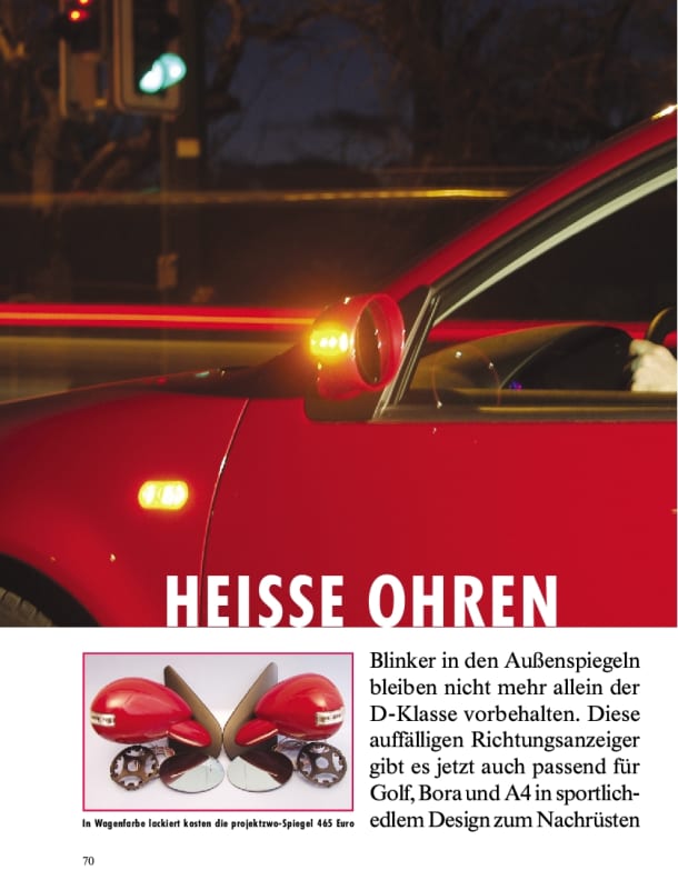 VW Golf 5 Spiegel mit Blinker Rechtsseitigen in Nordrhein-Westfalen - Ahaus, Ersatz- & Reparaturteile