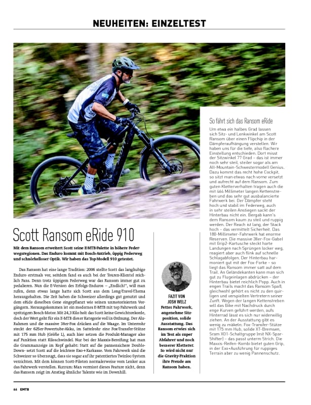 Scott ransom eride 910 test 2025