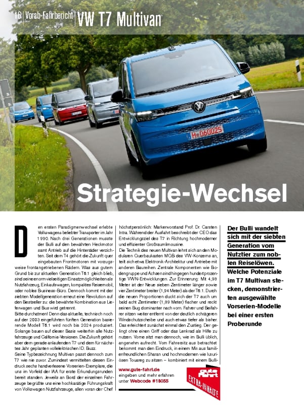 Vorab-Fahrbericht: VW T7 Multivan