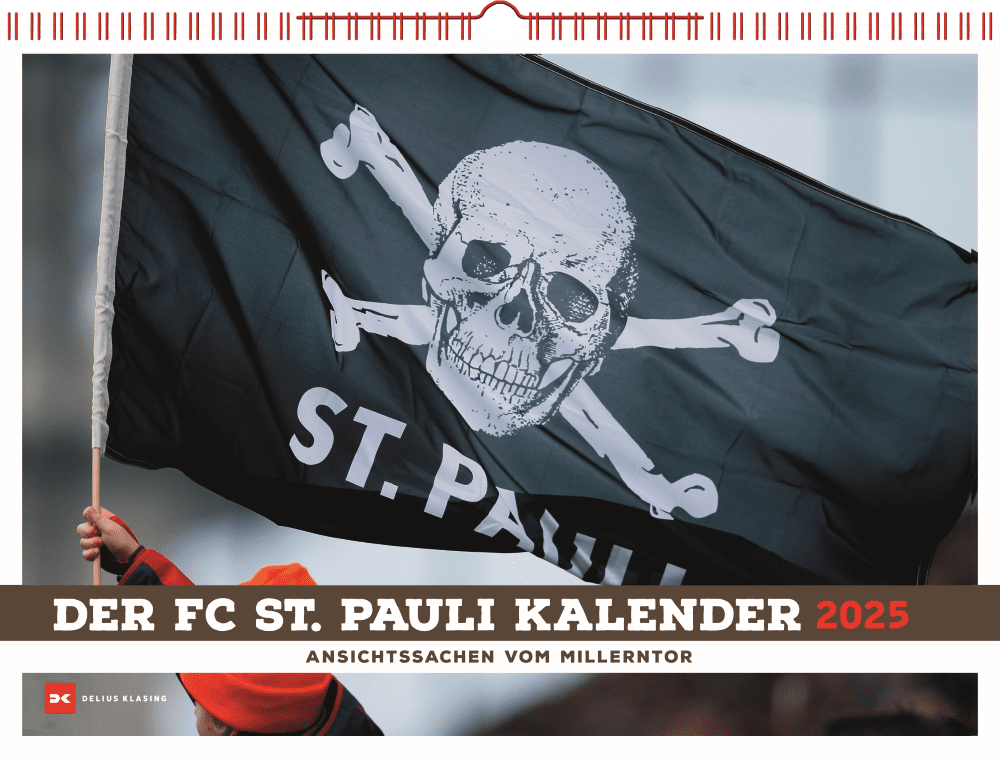 Der FC St. Pauli Kalender 2025  Delius Klasing SHOP