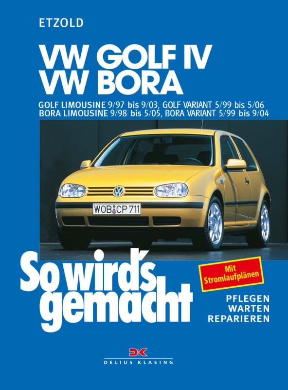 VW Golf IV 9/97-9/03, Bora 9/98-5/05, Golf IV Variant 5/99-5/06, Bora  Variant 5/99-9/04