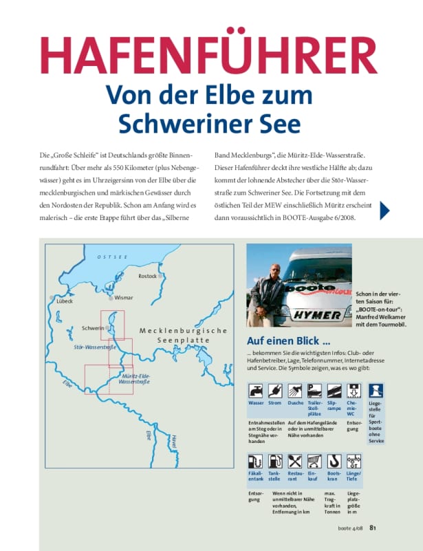 Lage an der Elbe