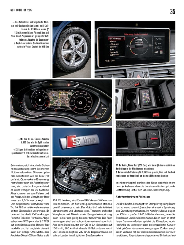 Test Audi Q5 2.0 TFSI Quattro S Tronic