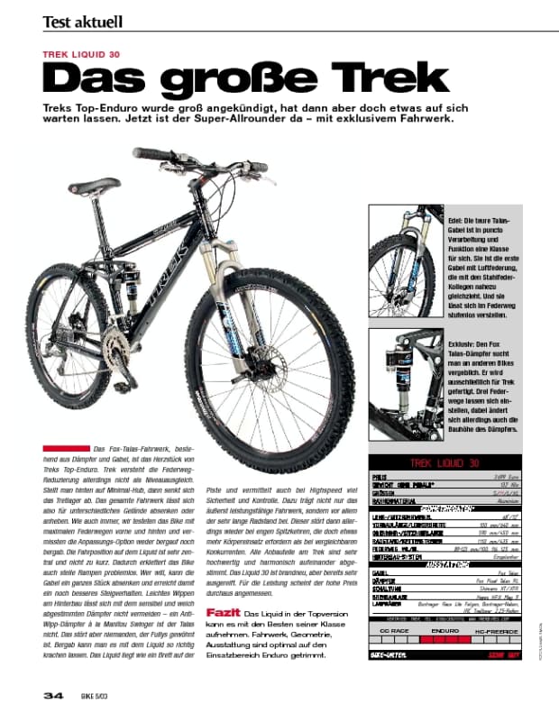 Trek liquid clearance