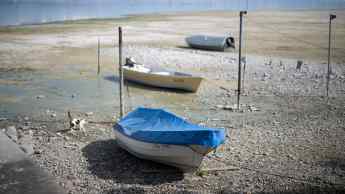 Water levels at a historic low