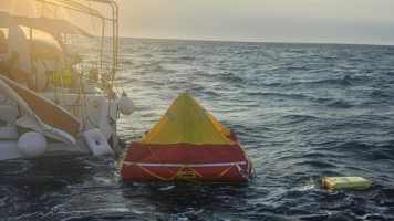 Several boats run aground in a popular bay on Unije