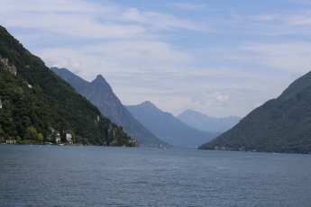 Luganersee - hinter jeder Biegung eine neue Perspektive