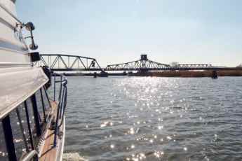 Neubau der Meiningenbrücke bei Zingst
