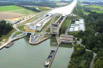 Rekordzahlen auf dem Mittellandkanal