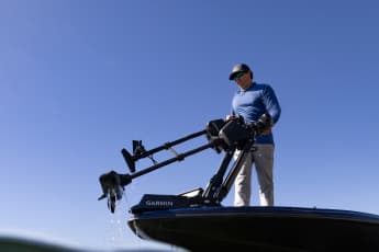 Echo sounder with 360-degree all-round view