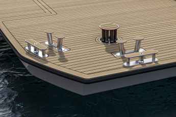 Sheer solution - mooring trio from Harken submerges