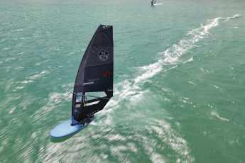 Nine camber sails for hobby sails in the test