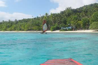 With windsurfer and SUP through Tonga's island world