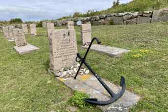 Stensholmen - sur la tombe de Gorch Fock