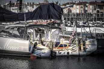 Visite du village fantôme du Vendée Globe
