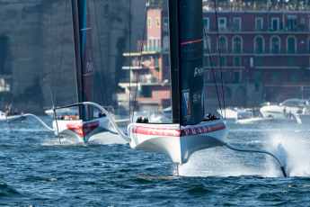 Luna Rossa dominate – the Azzurri get into the Cup spirit