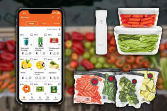 Conservare le scorte sottovuoto e gestirle tramite app