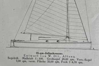 YACHT 4/1926 - Croiseur-dériveur de 35 m²